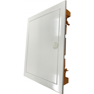 Plastic Flush IP41 Enclosures c/w metal door